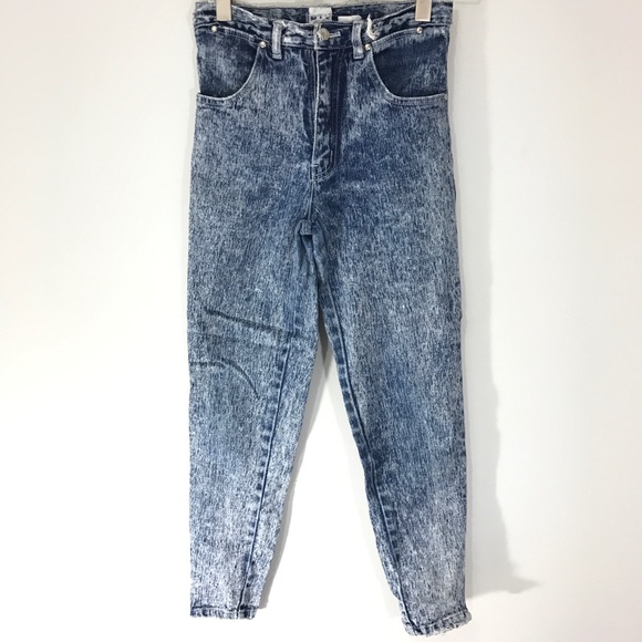 Vintage Denim - Vintage 80s acid wash high waisted jeans